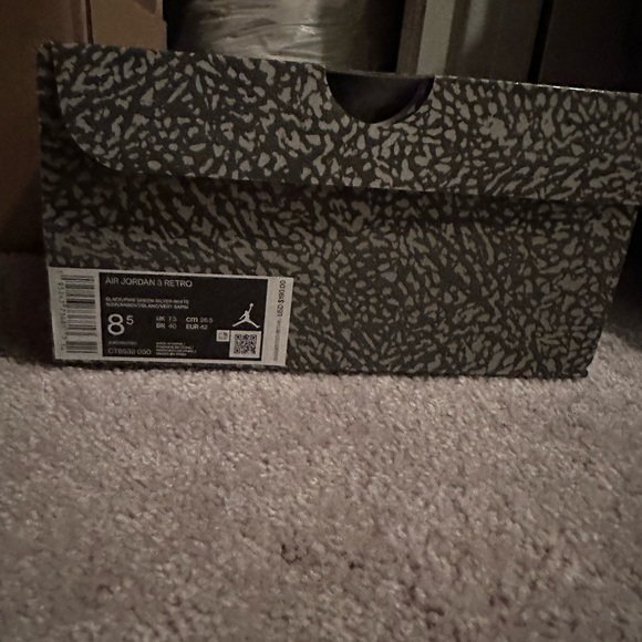 Jordan 3 pine green